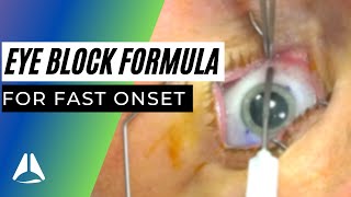 What I use for my eye block anaesthesia formula [upl. by Eddra]