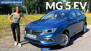 New MG 5 EV estate indepth review affordable electric estate [upl. by Ab]