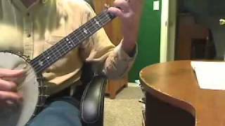 SAINT ANNES REEL clawhammer banjo [upl. by Anitac]