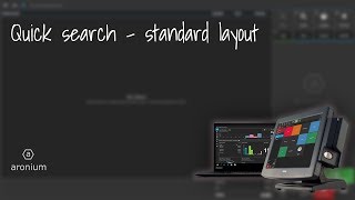 Quick search  standard layout [upl. by Eatnoj966]