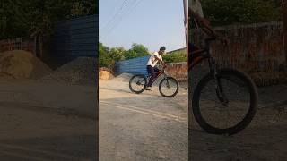 Longest drift 🔥 50k gys drift cycle bikelife mtb ytshorts shorts [upl. by Anelam]