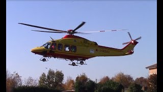 IROAV Decollo Elisoccorso Como da Inverigo CO  Italian HEMS responding [upl. by Ahsienyt]