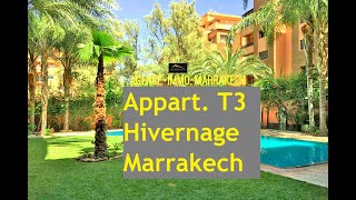 Appart 2 Chambres 2 SDB Piscine Parking Marrakech Hivernage [upl. by Pasol]