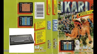 Commodore 16 Ikari Warriors Gameplay [upl. by Ahsiekar485]