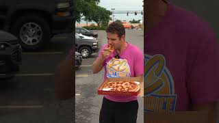 Chuck E Cheese pizza review food foodie foodlover [upl. by Corb]