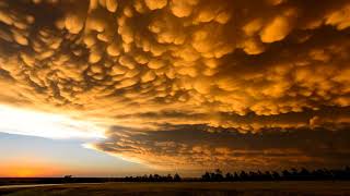 4K Incredible mammatus cloud timelapse  StormLapse [upl. by Simpson216]