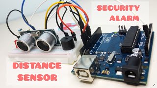 Arduino distance sensor project HCSR04 Ultrasonic Distance sensor in Arduino projects for beginners [upl. by Alayne447]