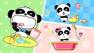 Baby Pandas Brave Jobs  Learn And Play Fun Policeman Fireman Astronaut Doctor With Babybus Game [upl. by Ayhdiv]