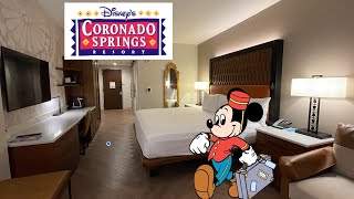 The Gran Destino Tower Room Tour  Coronado Springs Resort Walt Disney World 2023 VERY IMPRESSIVE [upl. by Raynata614]