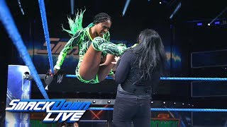 Naomi Charlotte Flair amp Becky Lynch vs Natalya Carmella amp Tamina SmackDown LIVE June 6 2017 [upl. by Alliehs359]