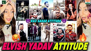 ELVISH YADAV NEW ATTITUDE VIDEOS😈🔥 ELVISH YADAV ANGRY MOMENTS😡🤬 SYSTUMM🔥 Pakistani Reaction [upl. by Leveridge660]