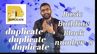 8 Basic Building Block in Hindi number  8  Duplicate  8bbb [upl. by Aviv]