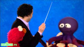 Sesame Street Gustavo Dudamel and Elmo Stupendous [upl. by Auop]