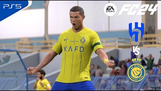 FC 24  Al Hilal vs Al Nassr  Saudi Pro League 2324  UHD PS5 game play alhilal alnassr [upl. by Lyall413]