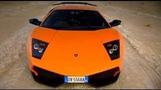 Lamborghini Murcielago  Road Test  Top Gear [upl. by Aivizt]