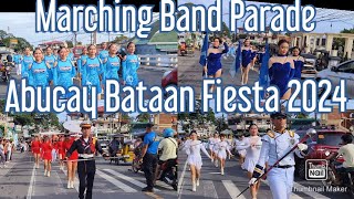 Abucay Bataan Fiesta 2024  Marching Band Parade [upl. by Nuawed]