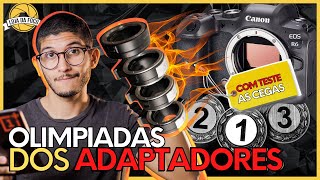 Adaptadores qual o melhor Teste Viltrox Canon Andoer EF RF  A Verdade [upl. by Ahsirkal]