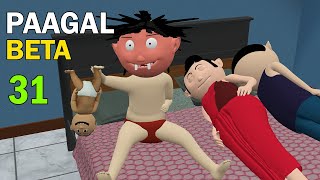 PAAGAL BETA 31  Jokes  CS Bisht Vines  Desi Comedy Video  School Classroom Jokes [upl. by Eudoxia]