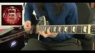 As I Lay Dying  Parallels Guitar Cover With Solo [upl. by Einniw728]