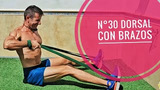 30 entrenamiento de dorsales con bandas y barras Mucho brazo y abdomen [upl. by Sheepshanks645]