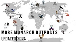 All Monarch Outposts  Updated 2024 [upl. by Jew]