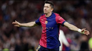 Second Gol de Robert Lewandowski  Real Madrid vs Barcelona 04 Resumen  Liga 2024 2025 [upl. by Molini740]