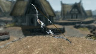 Skyrim Ebony Bow Location [upl. by Yerac843]