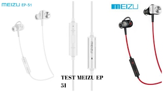 Test écouteurs bluetooth meizu [upl. by Eiloj]