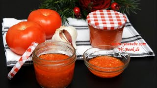 Passierte Tomaten selber machen  Tomatensoße für Pizza  Pizzasauce [upl. by Cariotta]