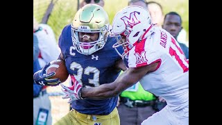 Notre Dame vs Miami Ohio 2024 [upl. by Nyrol]