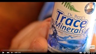 Dr Berg Trace Minerals and how to use it [upl. by Retrak962]