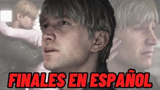 Los 2 Finales Más Trágicos de Silent Hill 2 Remake con Doblaje Español Abandono y Serenidad [upl. by Onifled]