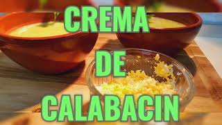 Tu familia amará esta receta CREMA DE CALABACIN Sin patata Con muy pocos ingredientes [upl. by Ag691]