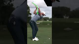 Golf Wrist Movement Golf Swing Slow Motion Iron golfswinganalysis [upl. by Attennod817]