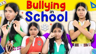 Bullying In School  Teenagers Student Life  Problems of Girls Safety  Anaysa [upl. by Morganica]