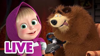 🔴 LIVE Maşa İle Koca Ayı 🫖 Rahat günler 🤗 Masha and the Bear [upl. by Idalla]