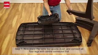 Cello Proline Table Assembly Video [upl. by Lynna]