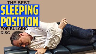 The BEST Sleeping Position For Bulging Disc Pain Leg Pain L4 L5 Disc Bulge  Dr Walter Salubro [upl. by Adnik719]