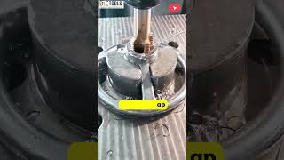 Threading Tap machine tapping cnc driling shortsviral reels viral technology tools 2024 [upl. by Oiznun]