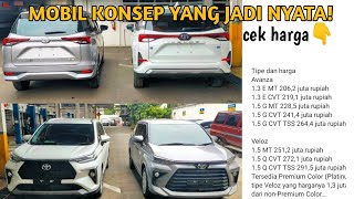 Toyota Avanza amp Veloz 2022 berubah total ‼️ Harga Resmi amp simulasi kredit [upl. by Irtimed]