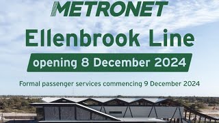 TRANSPERTH News on the Ellenbrook line [upl. by Niwle218]