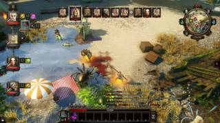 Divinity Original Sin EE Boss Fight Raddagoth [upl. by Ainelec569]