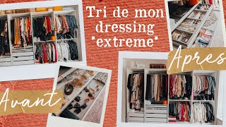 TRI DE MON DRESSING extrême je liquide tout amp CONSEILS DORGANISATION [upl. by Walker]