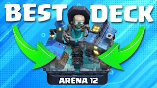 BEST ARENA 12 DECK CLASH ROYALE [upl. by Bernelle285]