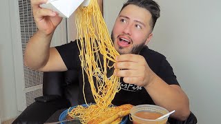 SPAGHETTI MUKBANG 🍝 [upl. by Jarvis]