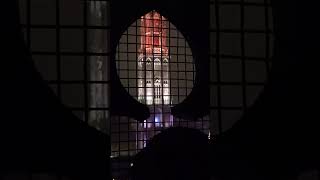 Utrecht NL kerkklokken Domtoren deelgelui tijdens lichtshow [upl. by Om]