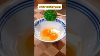 TELUR DADAR TARO  TALAS food masaksimple [upl. by Bergmann]