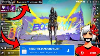 FREE FIRE UNLIMITED DIAMOND HACK DOWNLOAD MODE MENU TODAY OB46 UPDATE [upl. by Halyk398]