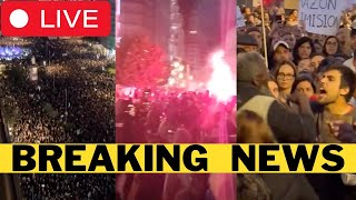 🚨 BREAKING Huge UPRISING In Spain Against Establishment [upl. by Azne]