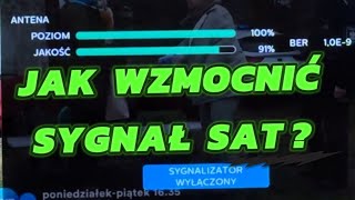 Jak wzmocnić sygnał z anteny satelitarnej  Czy wzmacniacz SAT poprawia jakość  Nie daj się oszukać [upl. by Rip864]